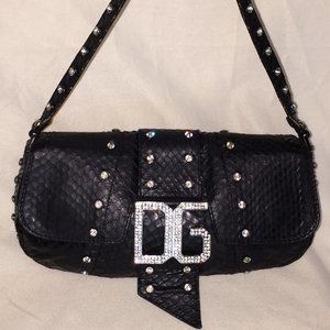 Dolce & Gabbana Python clutch/wristlet